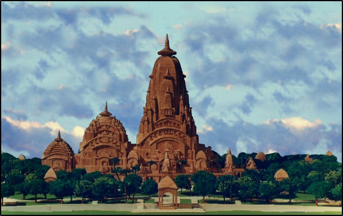 temple complex rendering