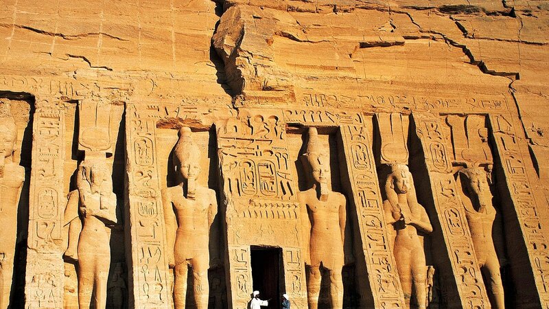 Temple of Abu Simbel — Brown, Ancient