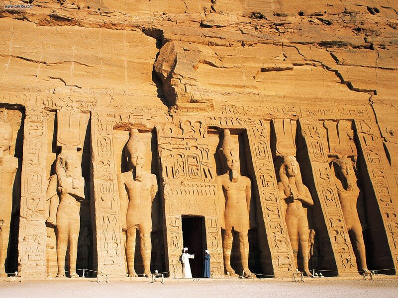 Temple of Abu Simbel — Brown