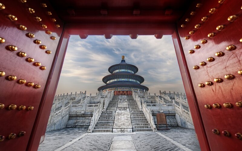 Temple of Heaven from gate