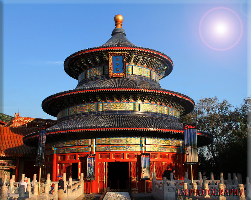 Temple of Heaven — Red