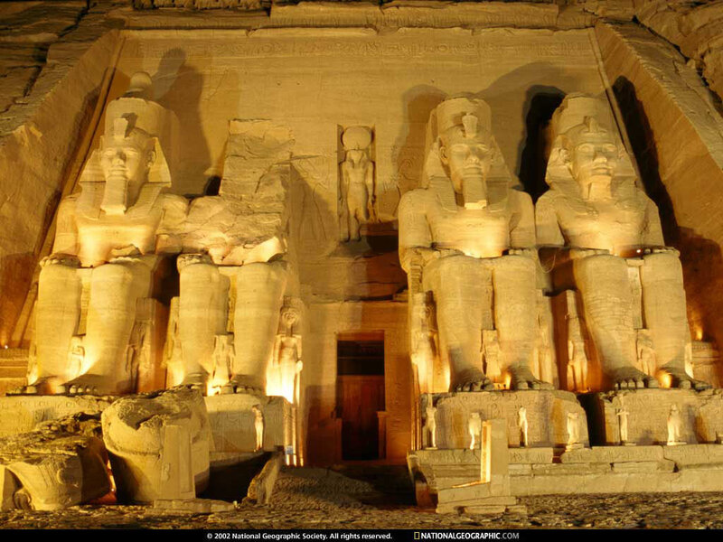 Temple of Ramses II at Abu Simbel