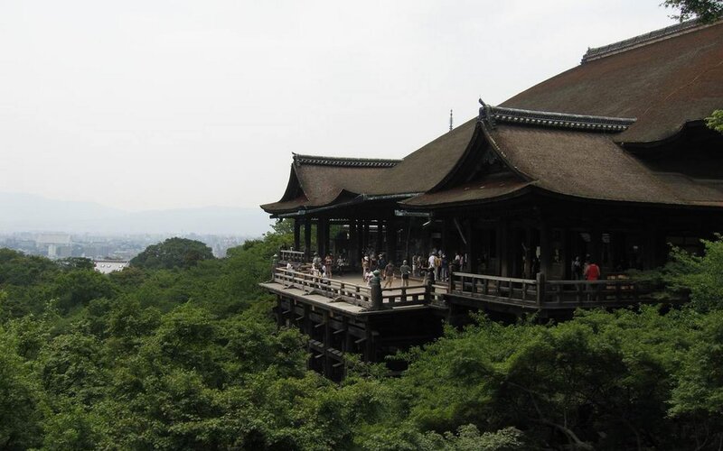 temple on a hillside