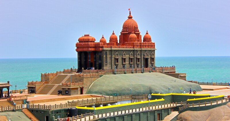 Temple on Coastal Rock