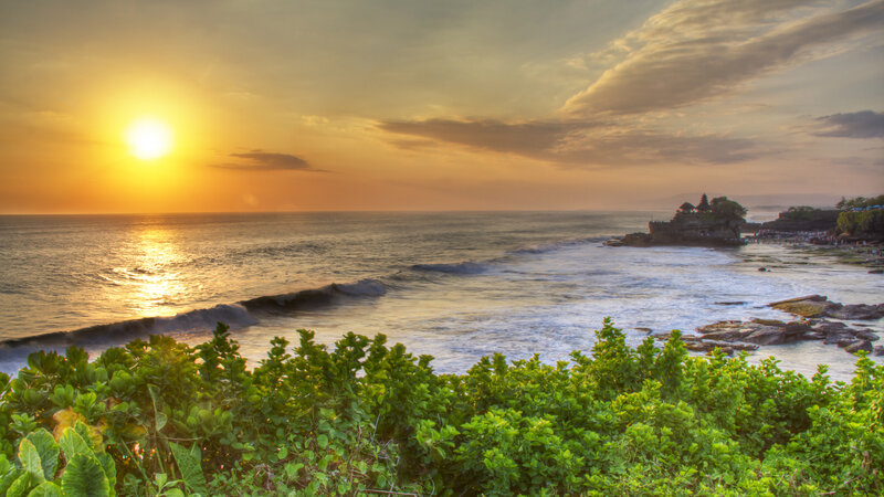 Temple on Ocean Rock