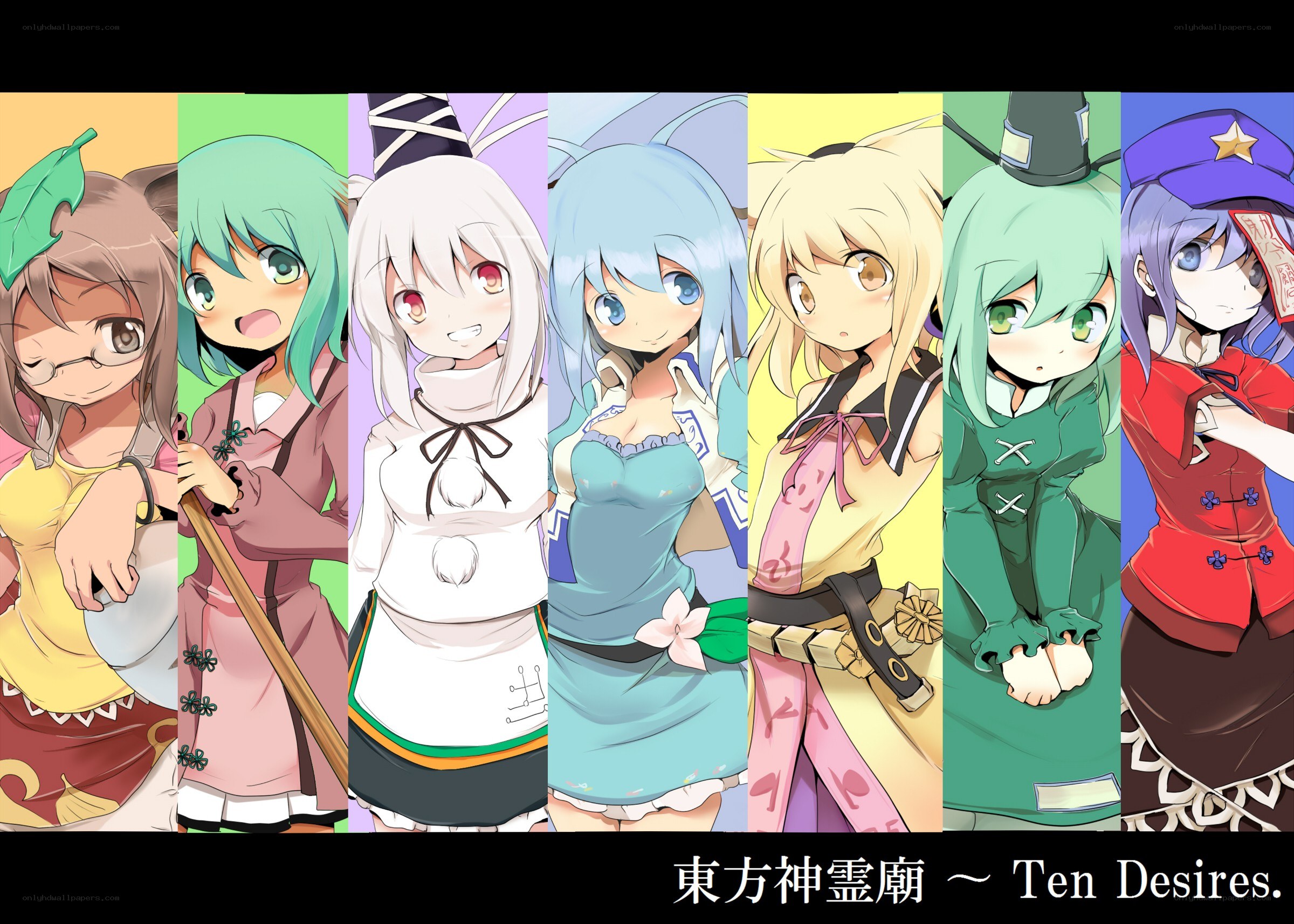 Ten Desires characters