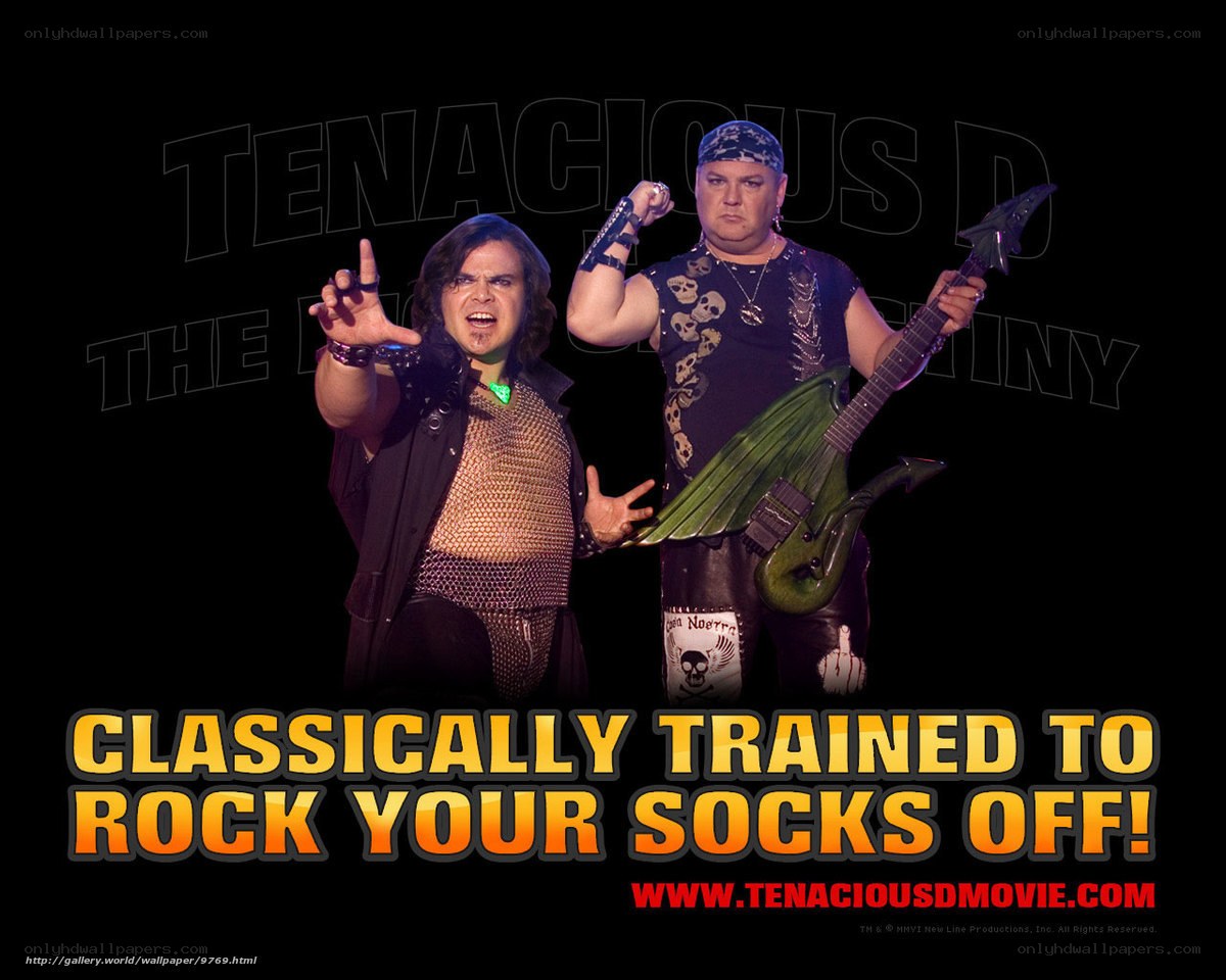 Tenacious D movie poster