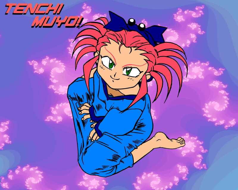 Tenchi Muyo character art