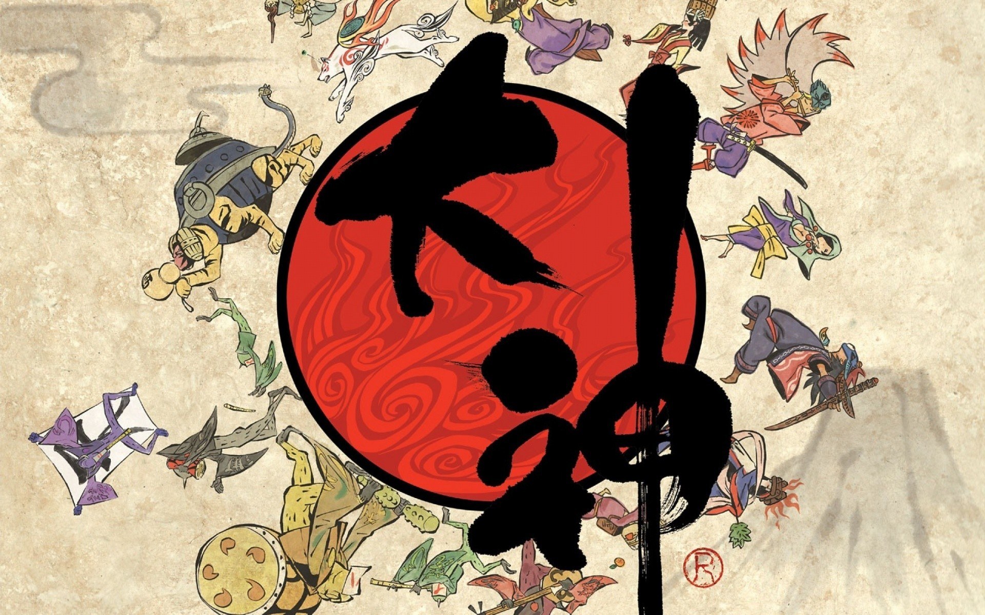 Tenchu game art collage