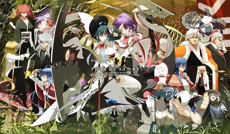 Tenco's Story character collage