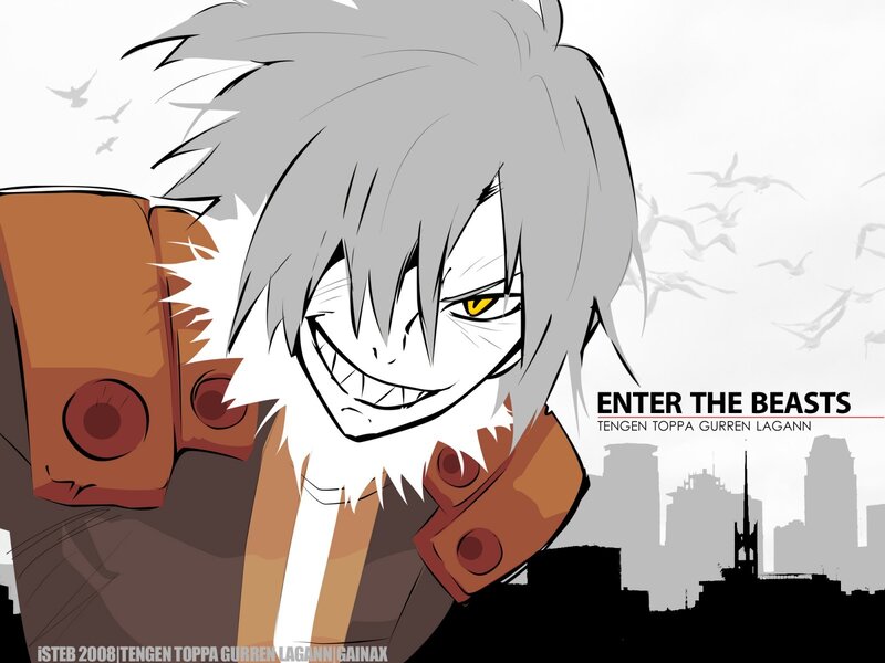Tengen Toppa Gurren Lagann character art