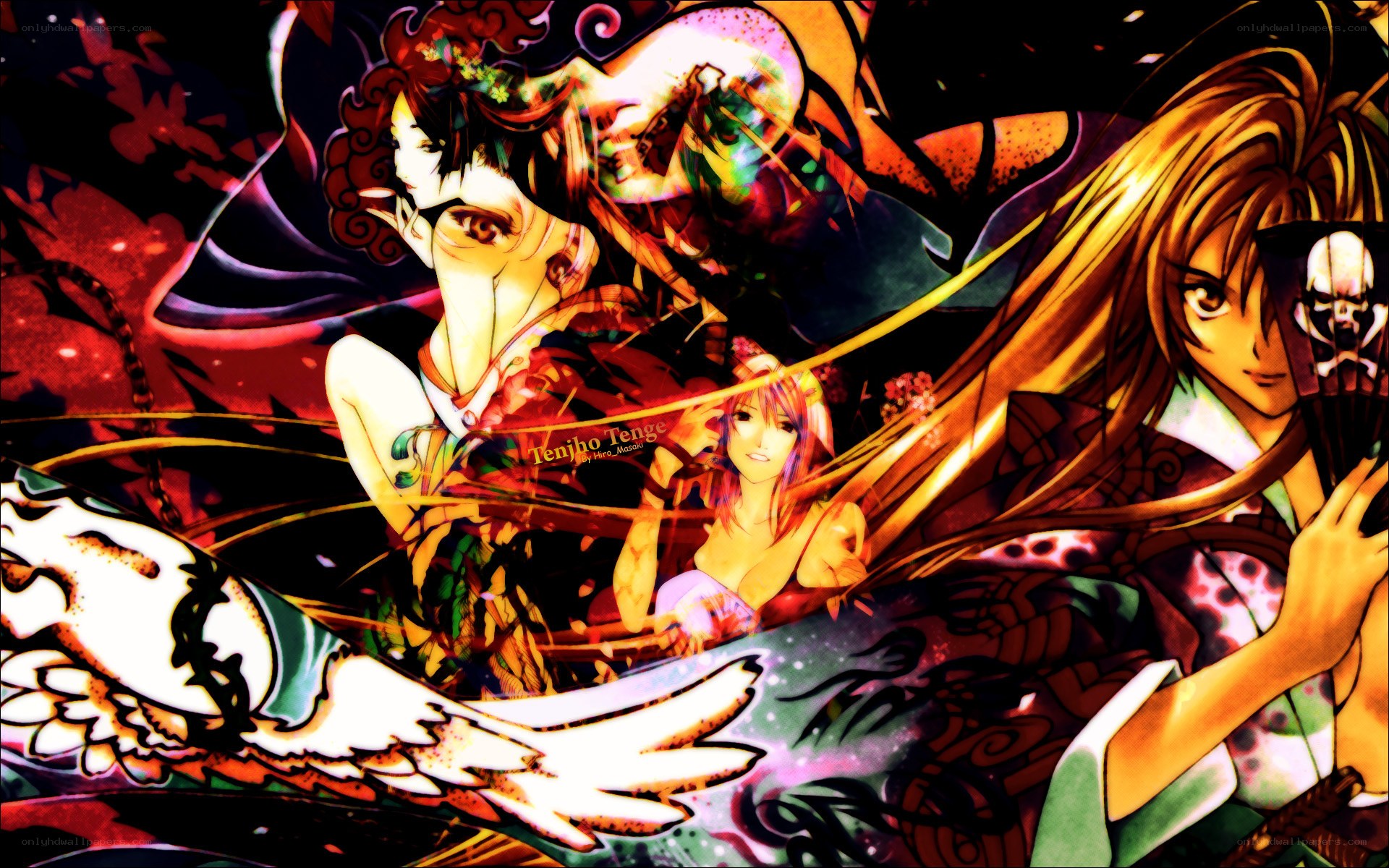 Tenjho Tenge anime art