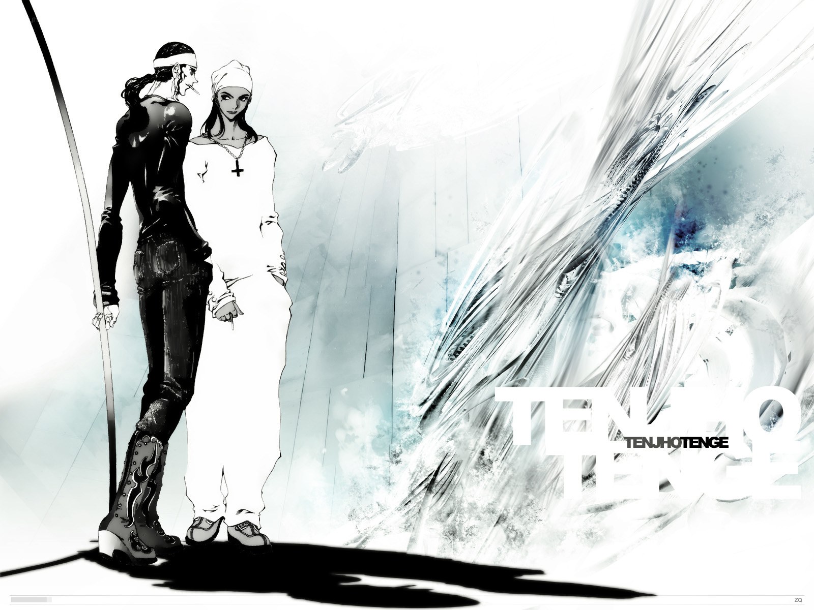 Tenjho Tenge characters art