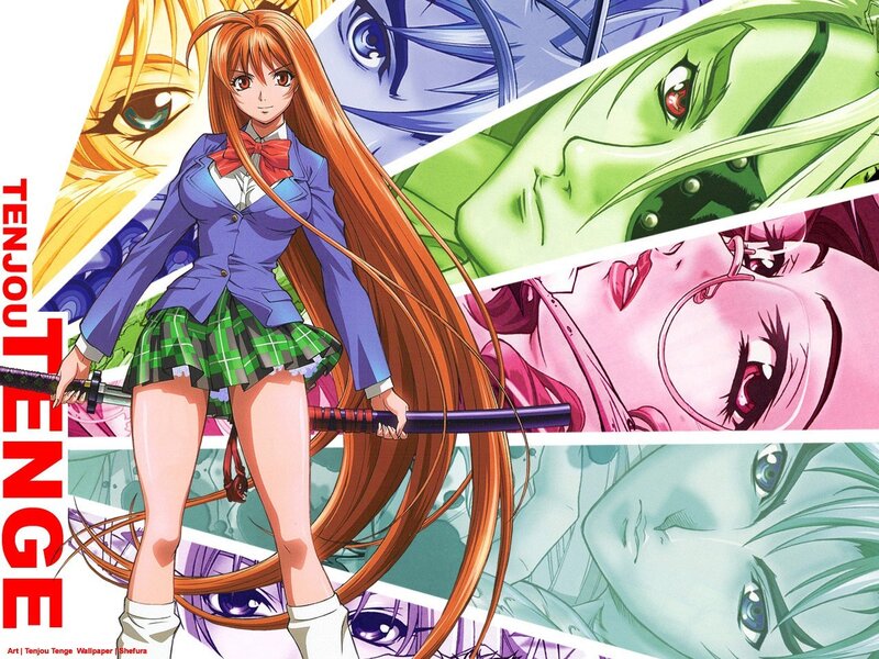 Tenjou Tenge anime art