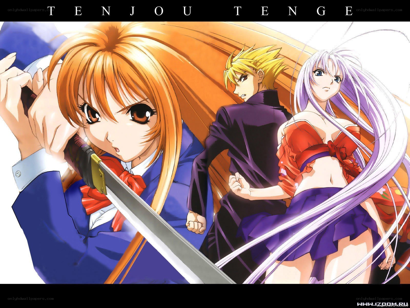Tenjou Tenge anime characters