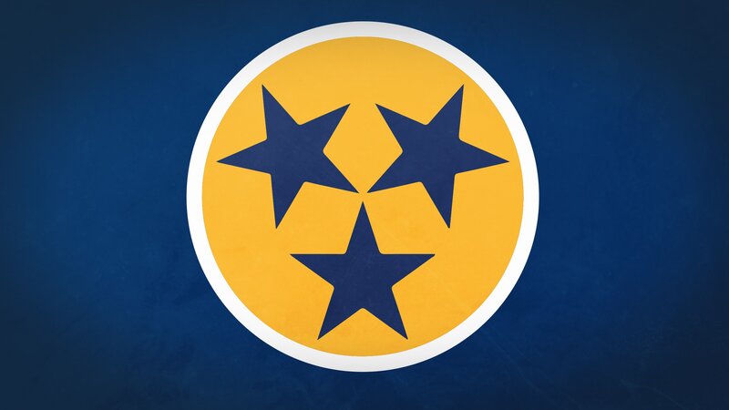 Tennessee state flag emblem