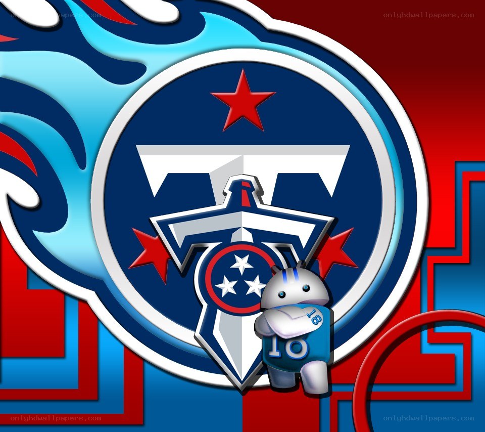 Tennessee Titans logo with Android mascot