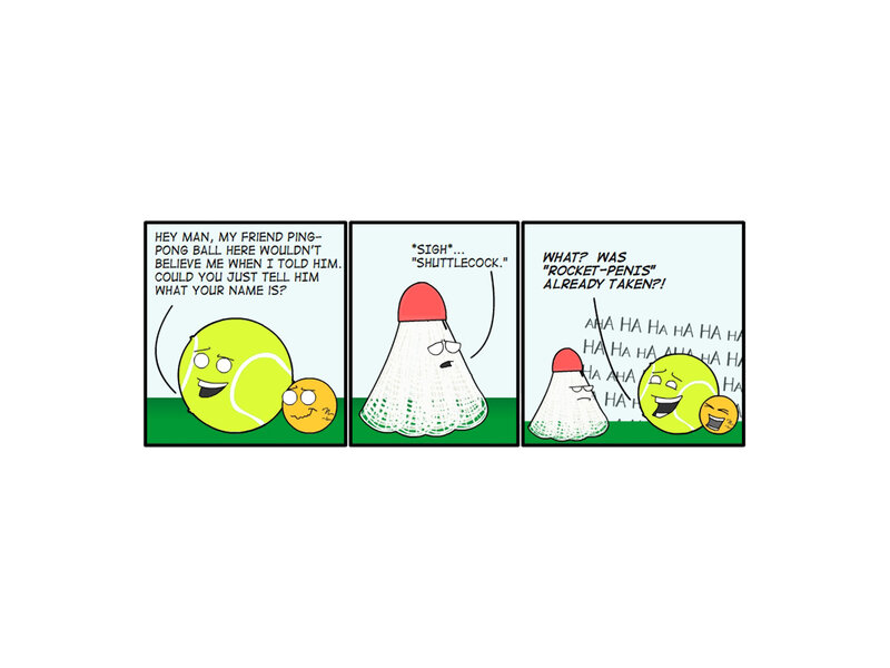Tennis Ball and Ping-Pong Ball