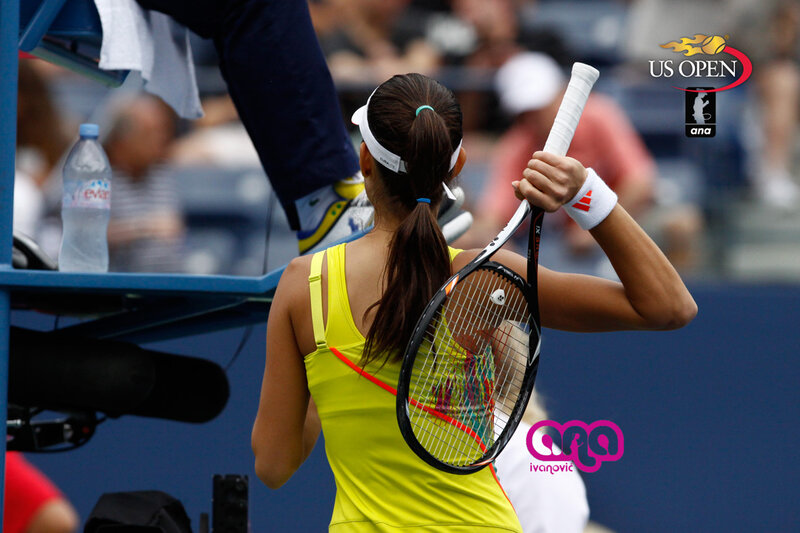 Tennis Player at US Open