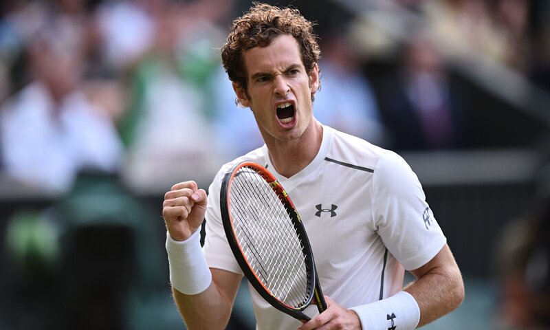 Tennis Player Celebrating — White, Intense, Afternoon