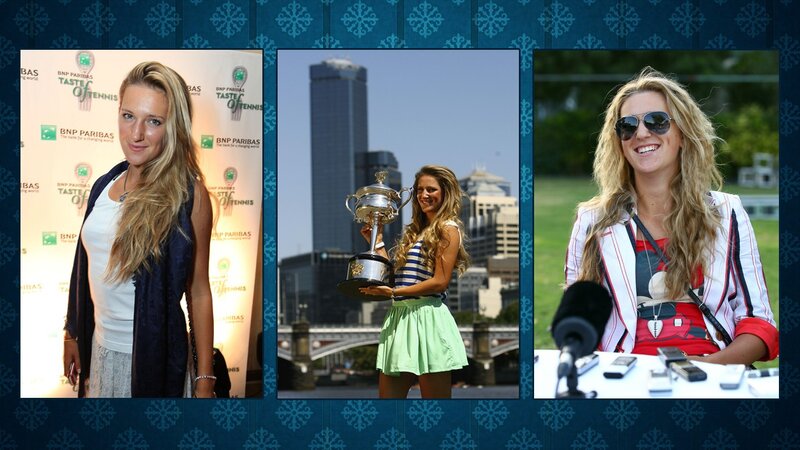 Tennis player collage