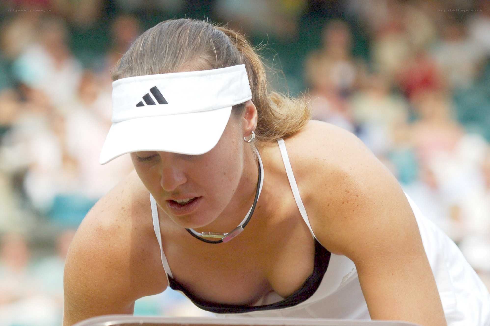 tennis player in action