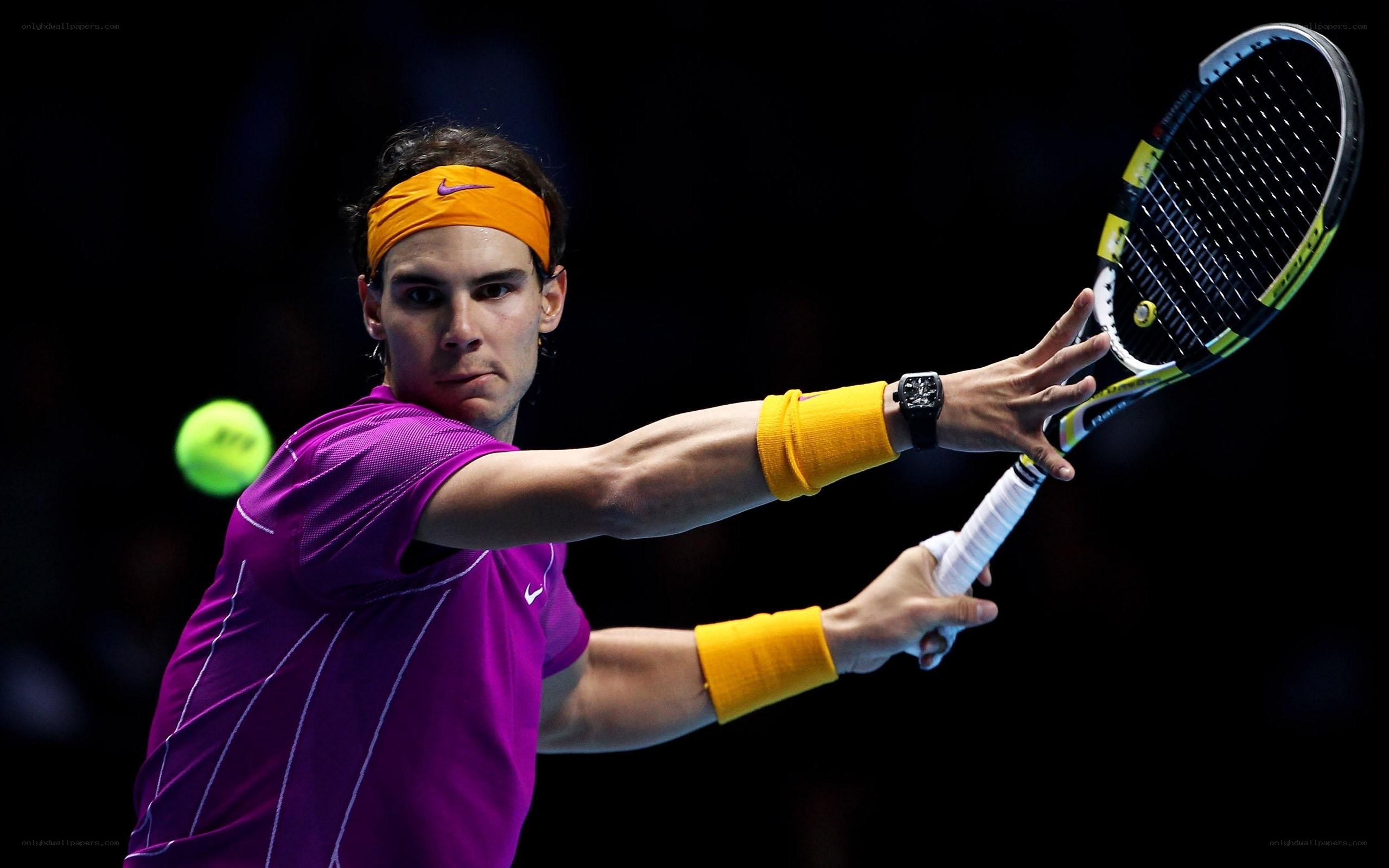 tennis player in action