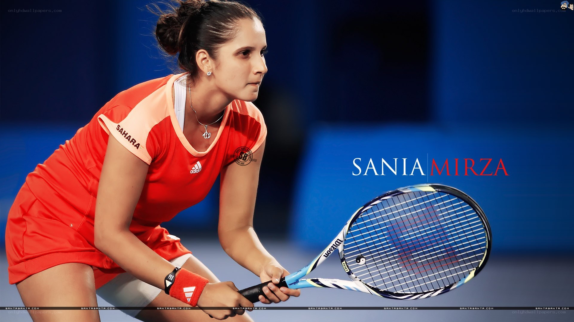 tennis player in action