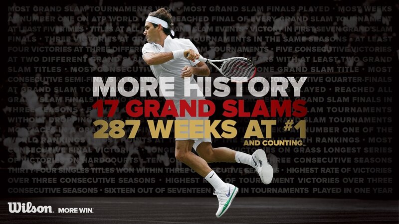 Tennis Player in Action — Black, Dynamic