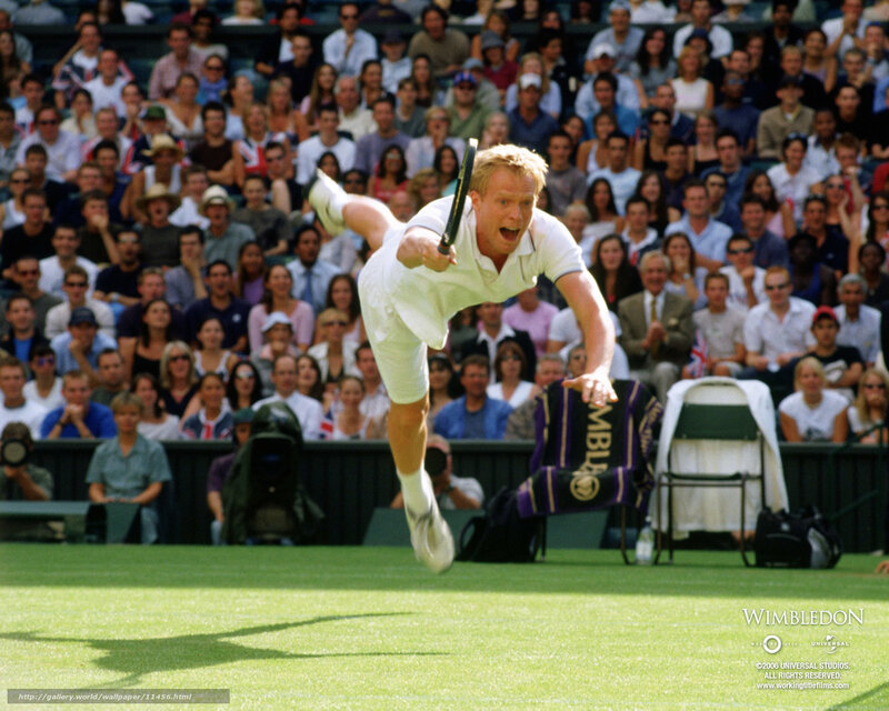 tennis player in action