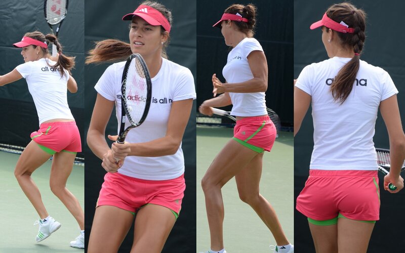 Tennis Player in Action — White, Athletic