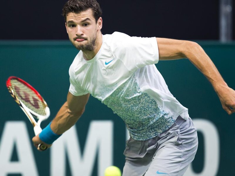 Tennis Player in Action — White, Intense