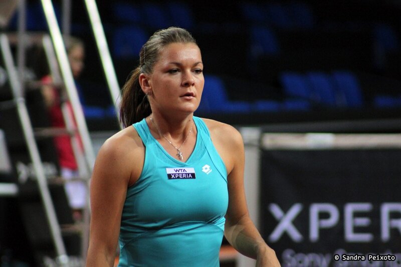 tennis player on court