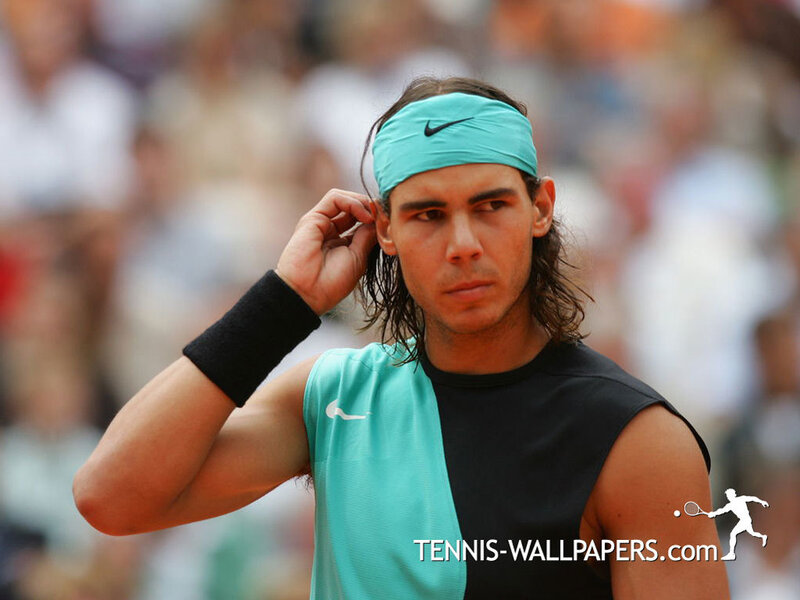 tennis player on court