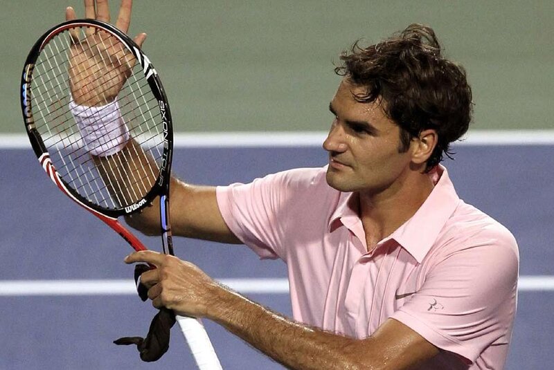 tennis player on court