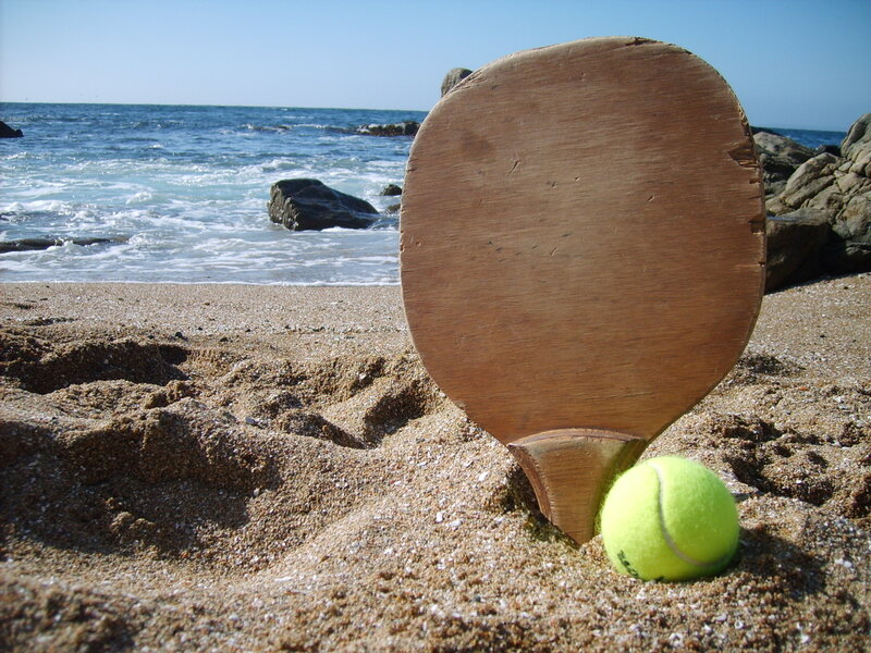 Tennis Racket and Ball