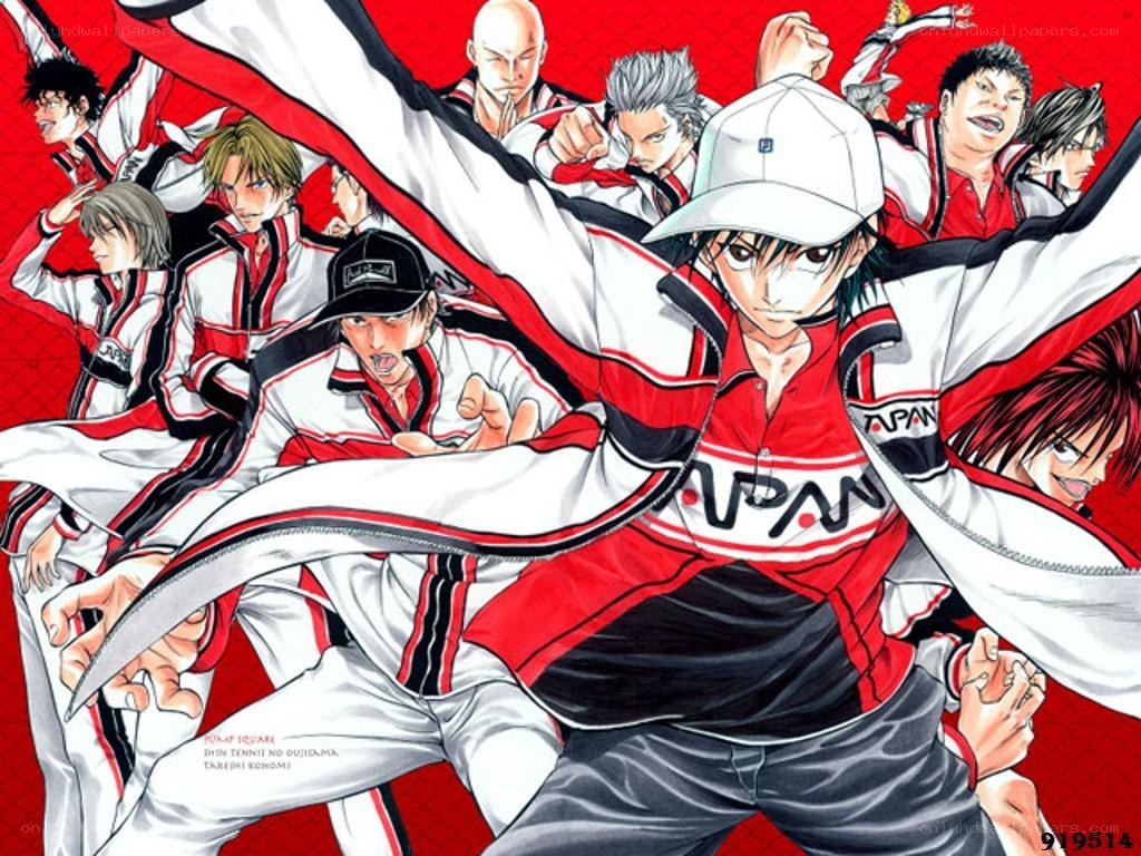 tennis team action scene
