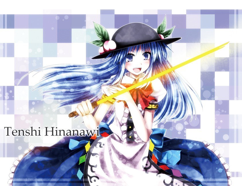 Tenshi Hinanawi character art