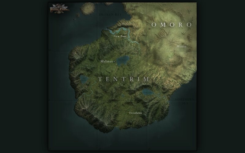 Tentrim region map