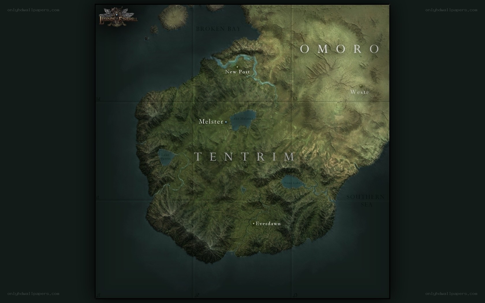 Tentrim region map