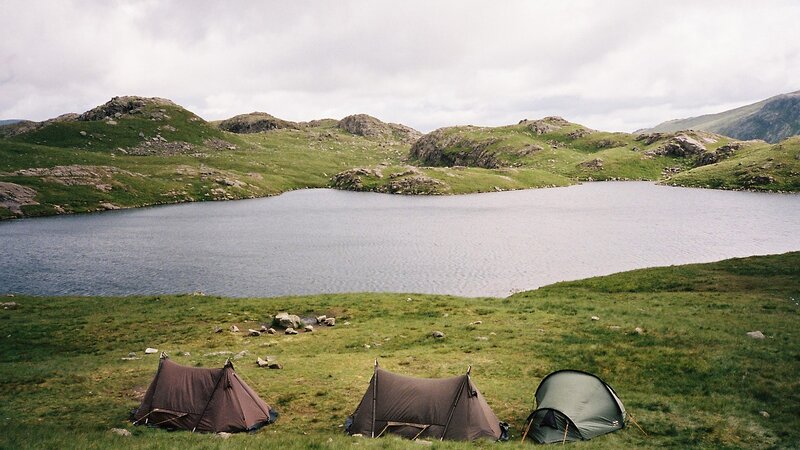 Tents at Lakeside Campsite