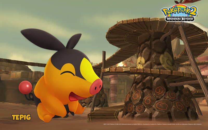 Tepig in PokéPark