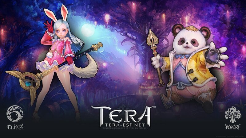 Tera game characters artwork