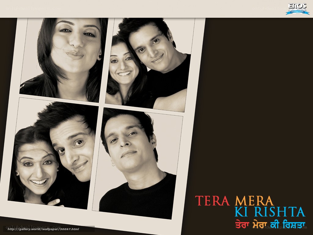 Tera Mera Ki Rishta movie collage