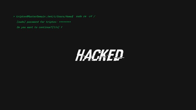 Terminal Screen with Text