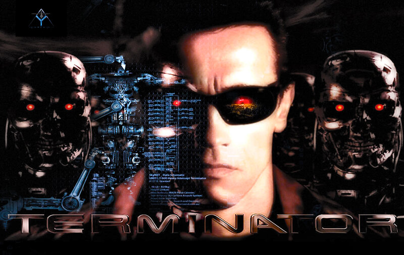 Terminator Character — Black, Dramatic
