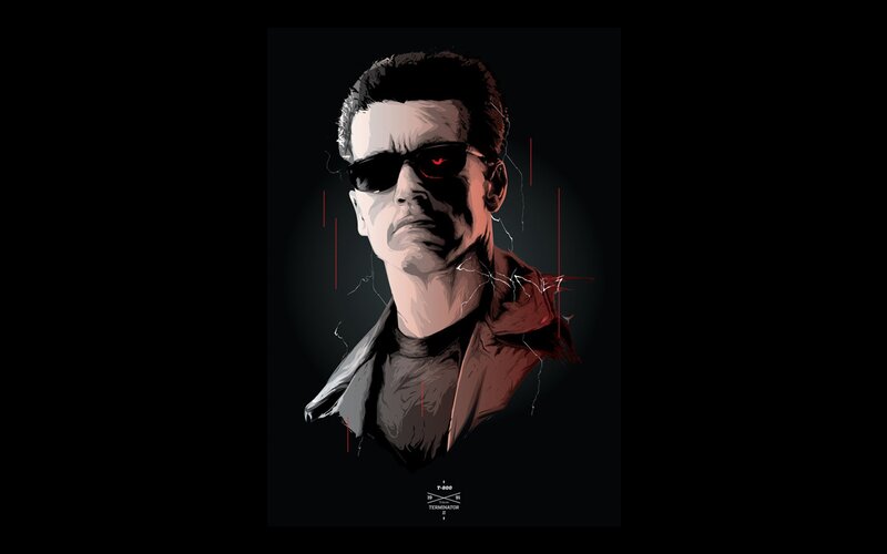 Terminator Character Portrait