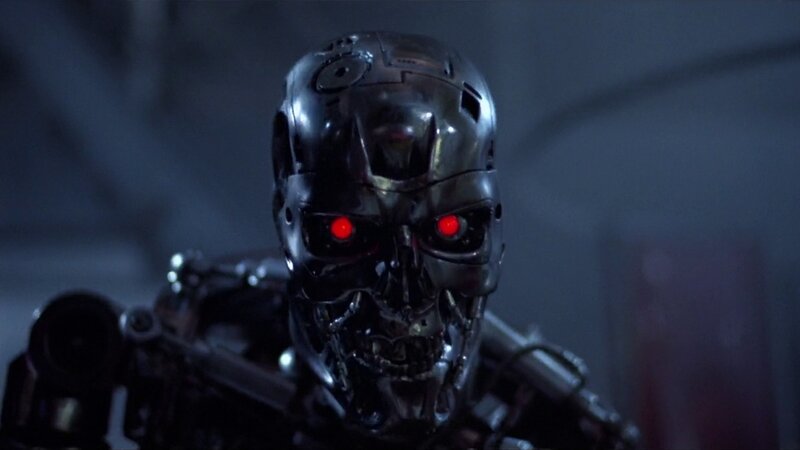 Terminator Endoskeleton — Black, Dark, Menacing, Night, Photograph