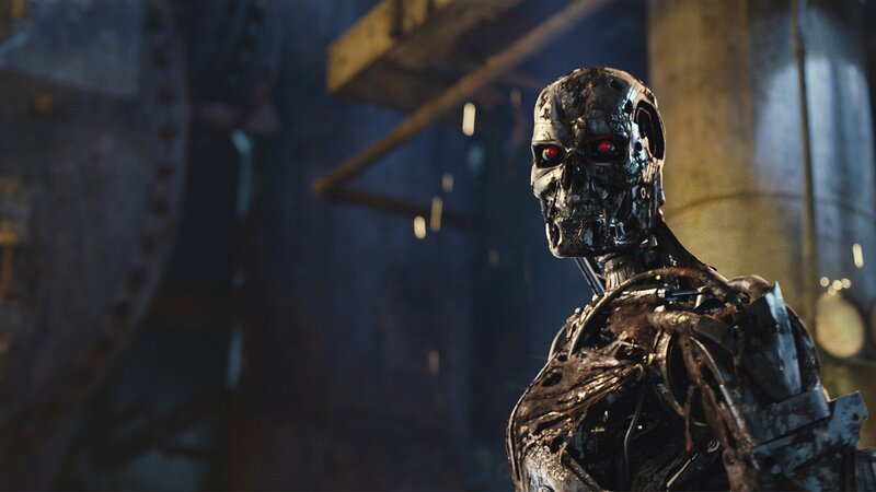 Terminator Endoskeleton — Black, Dramatic, Photograph, Robot