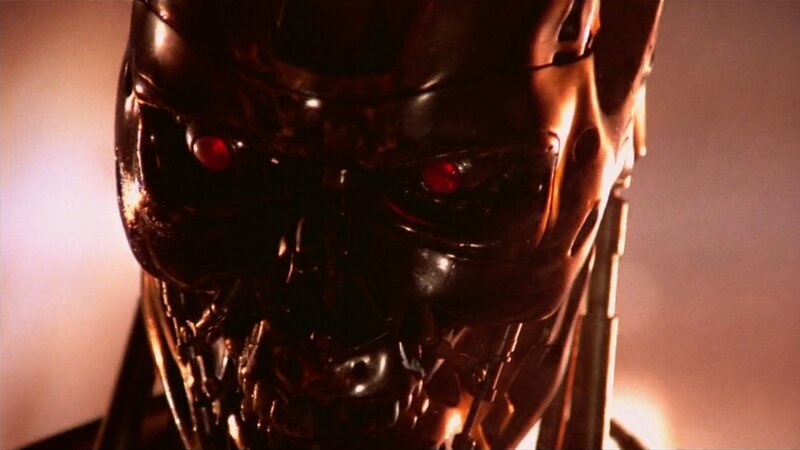 Terminator endoskeleton close-up